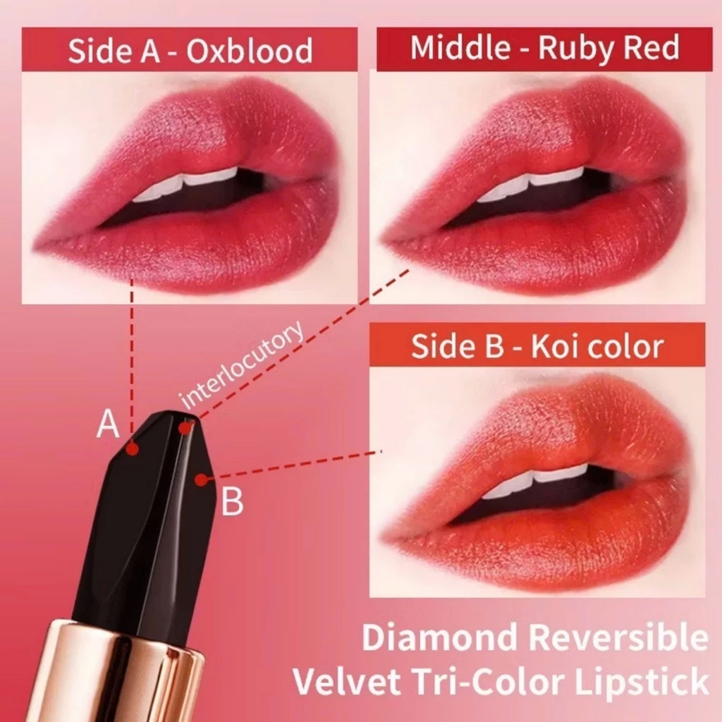 Son dưỡng môi nha đam VIBELY 3 in1 dưỡng ẩm, lâu trôi, khử thâm môi