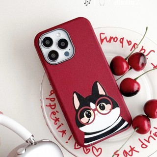 Ốp lưng iphone nhựa dẻo họa tiết da nhám Cún mèo dành cho ip 6/7/8/plus/x/xr/xs/11/12/13/14/15/16/pro max - qn2005