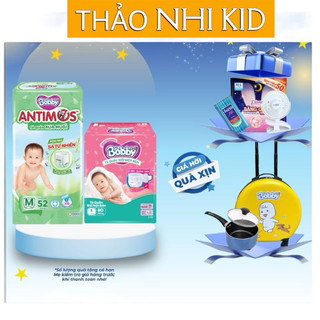 [Hỏa tốc - Ủy quyền từ hãng] Tã Quần Mở Một Bên Bobby Siêu Thấm, Khô Thoáng Cho Bé Sơ Sinh Size NB70+6 /S80 Miếng
