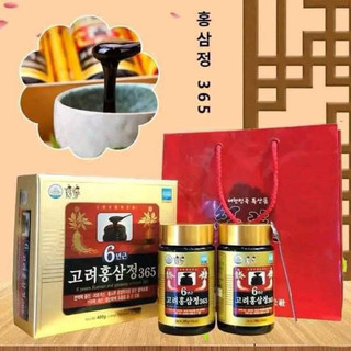 Cao Hồng Sâm 365 Hàn Quốc, Hộp 2 lọ 240ml
