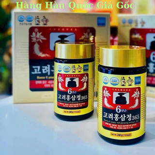 Cao Hồng Sâm 365 Hàn Quốc, Hộp 2 lọ 240ml