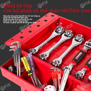 Xe đẩy hàng đẩy hàng Kệ sắt có thể chịu được 100kg Kệ sắt 4 tầng Cao Cấp Kệ đựng đồ đa năng