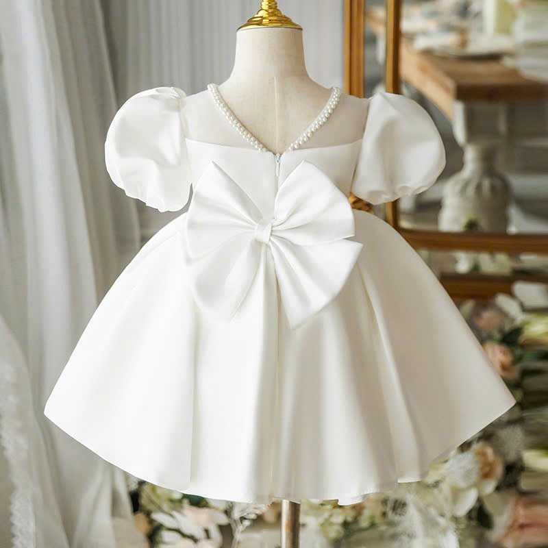 đầm công chúa bé gái , váy bé gái trắng xếp hộp từ 8-40kg ( mã 042 )
