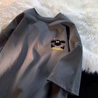 Áo thun phông nam nữ KONOVA chất liệu tuyết nhung form rộng dấu quần in hình gấu dâu elegant