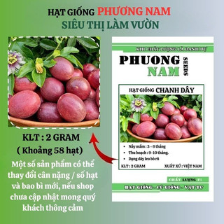 2 Gram - Hạt Giống Chanh Dây Phương Nam