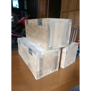 Thùng nuôi ong dú gỗ trâm +tấm kính kt 17*17*40*1,8cm