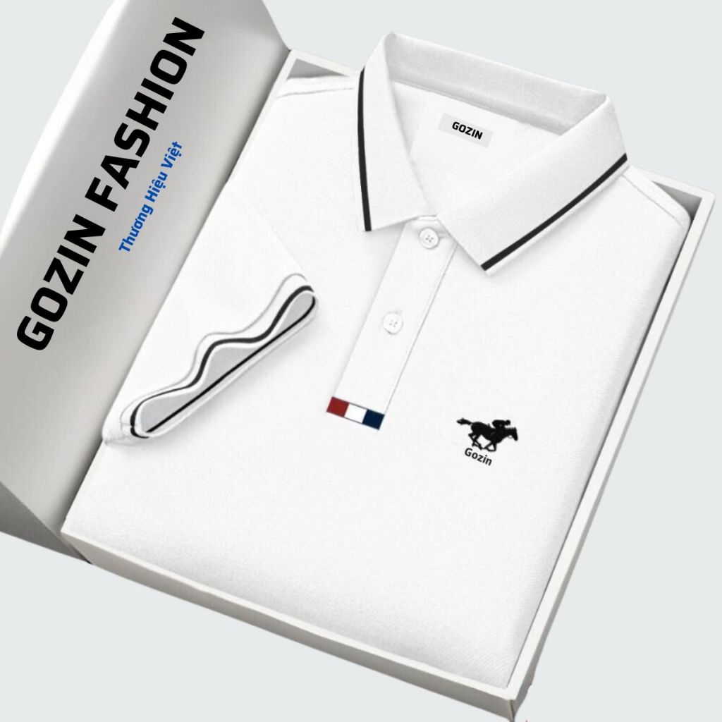 [Tặng Kèm Hộp] Áo Polo Nam Gozin Fashion thấm hút tốt áo thun chống tia UV | BigBuy360 - bigbuy360.vn