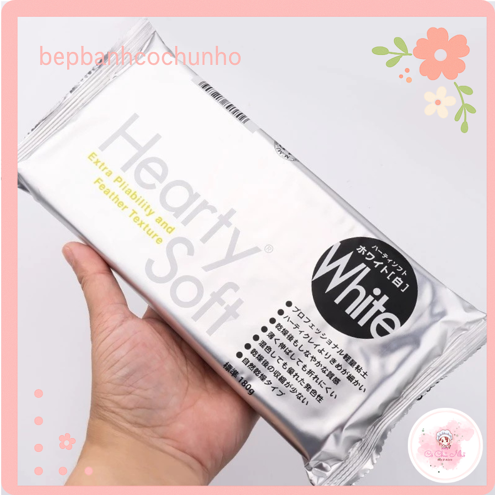 Đất sét Nhật tự khô Hearty Soft 180 gram (gói mới) | Shopee Việt Nam