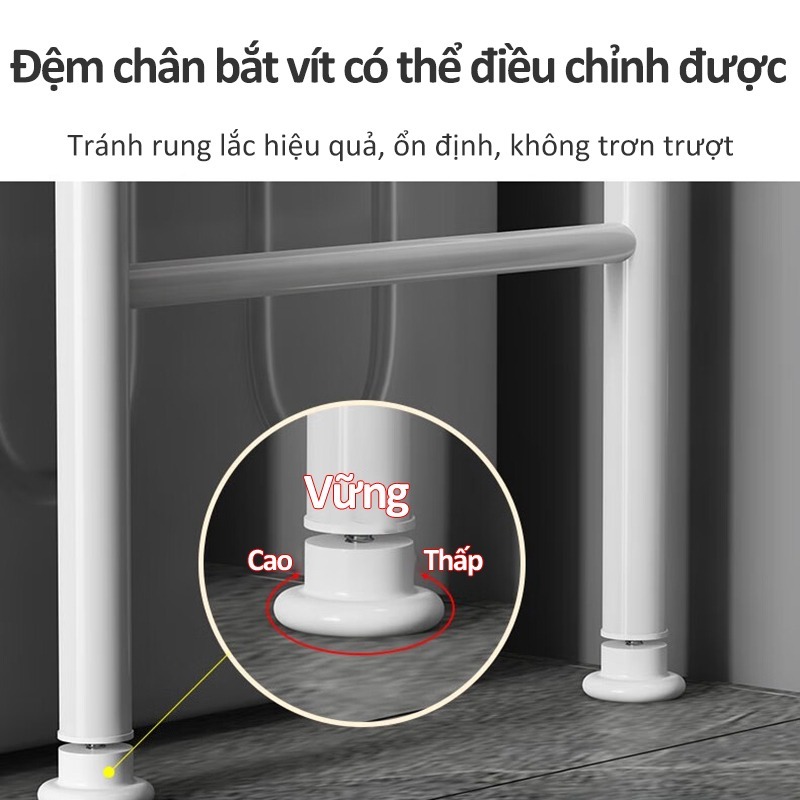 Kệ bồn cầu miễn đục lỗ, Kệ Nhà Vệ Sinh Toilet ,Kệ phòng tắm, thép carbon, Kệ nhà vệ sinh đa năng
