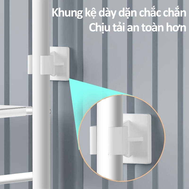 Kệ bồn cầu miễn đục lỗ, Kệ Nhà Vệ Sinh Toilet ,Kệ phòng tắm, thép carbon, Kệ nhà vệ sinh đa năng
