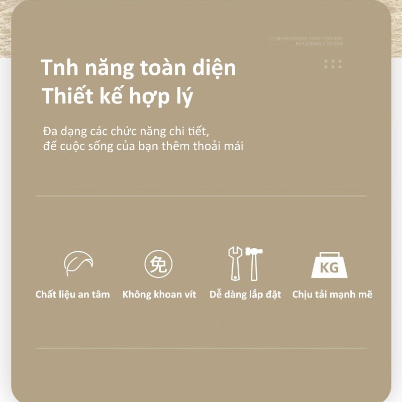 Kệ bồn cầu miễn đục lỗ, Kệ Nhà Vệ Sinh Toilet ,Kệ phòng tắm, thép carbon, Kệ nhà vệ sinh đa năng