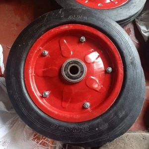 Bánh xe bê tông cao su 30cm (300-8) cho xe trộn, xe kéo, xe bánh mì chất lượng cao