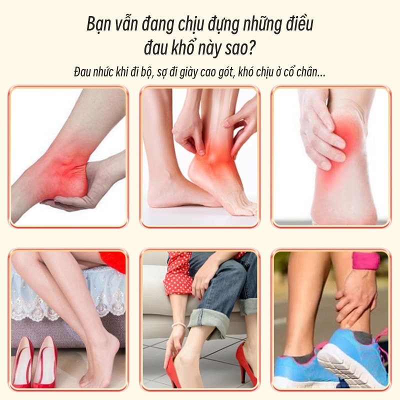 Miếng dán giảm đau gót chân Loại bỏ gai xương, viêm gân Achilles, viêm cân gan chân Giải quyết vấn đề đau chân khi đi bộ