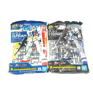 Mô Hình Lắp Ráp Entry Grade EG 1/144 RX-78-2 RX-78-3 Prize E F Ichiban Kuji Mobile Suit (New Seal)