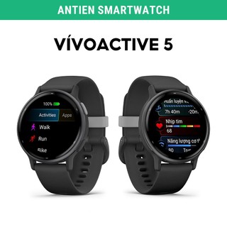 Đồng hồ thông minh Garmin Vivoactive 5 Music, Thể Thao Sức Khỏe, GPS, WiFi  - Hàng chính hãng