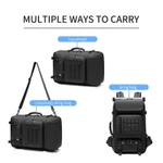 Balo laptop cao cấp Sea Choice SC7768 thời trang bền bỉ cổng USB đựng máy tính 17,3''có ngăn đựng giày đa năng cỡ lớn — ảnh 2