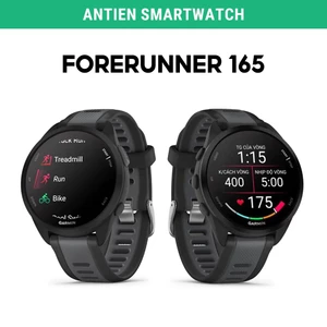 Đồng hồ thể thao Garmin Forerunner 165, Màn hình Amoled cảm ứng, GPS - Hàng chính hãng