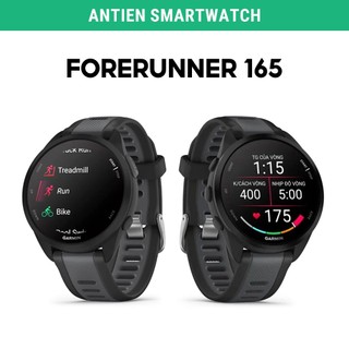 Đồng hồ thể thao Garmin Forerunner 165, Màn hình Amoled cảm ứng, GPS - Hàng chính hãng