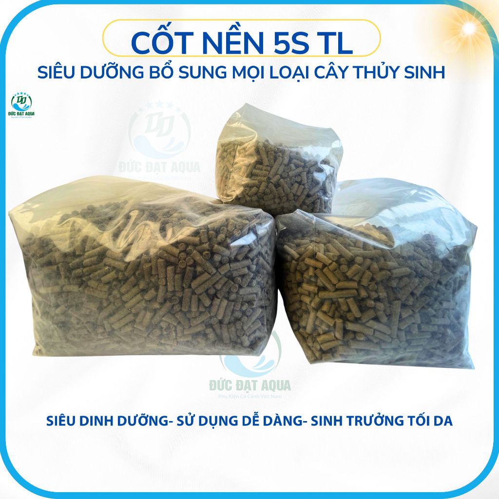 Cốt nền thủy sinh 5S TL - bổ sung FE+Hữu Cơ Dành Cho Tất Cả Các Loại Cây Thuỷ Sinh 4