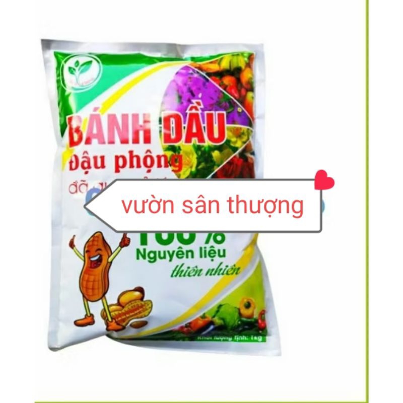 1kg Phân Bánh Dầu Đậu Phộng Đã Xử Lý Giàu Nito