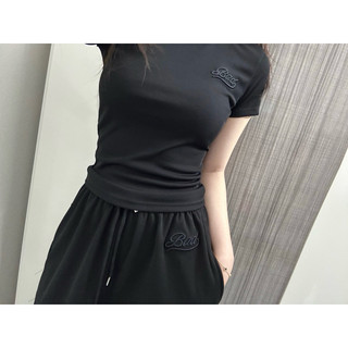 Set đồ nữ thêu BAD girl áo croptop sang chảnh, mềm mịn, thoáng mát