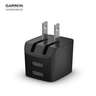 Phụ Kiện Sạc Garmin Dual Port USB Power Adapter (USB-A), 2 cổng sạc - Hàng Chính Hãng