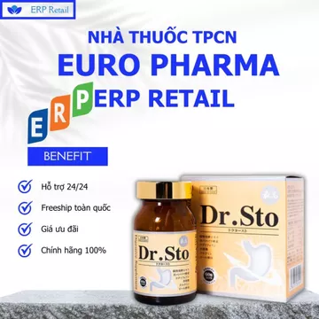 Viên uống hỗ trợ dạ dày Dr.Sto Jpanwell (60 viên) - Nhà thuốc TPCN Long Châu