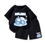 Set bộ mùa hè cho bé chất vải thun cotton thoáng mát, Hình 2 Mẹ Con Chim Cánh Cụt Molang (M 137)
