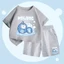 Set bộ mùa hè cho bé chất vải thun cotton thoáng mát, Hình 2 Mẹ Con Chim Cánh Cụt Molang (M 137)