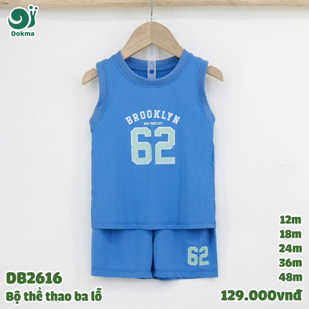 (8-13kg, 9-48M) Bộ Ba Lỗ, Sát Nách Bé Trai Thời Trang Dokma DMB506 JB368 DB2616 DB3054 DB2614 JB019 DB2121