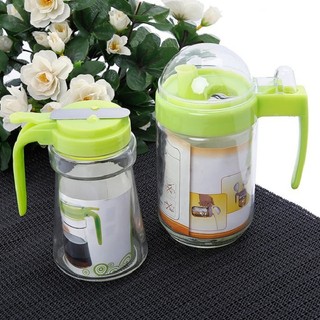 Chai Chiết Dầu Ăn, Nước Mắm, Xì Dầu Bằng Thuỷ Tinh  Náp Cài Tiện Lợi