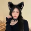 CAI016 - Cài tóc tai mèo chuông nơ cute - KELLY WANG