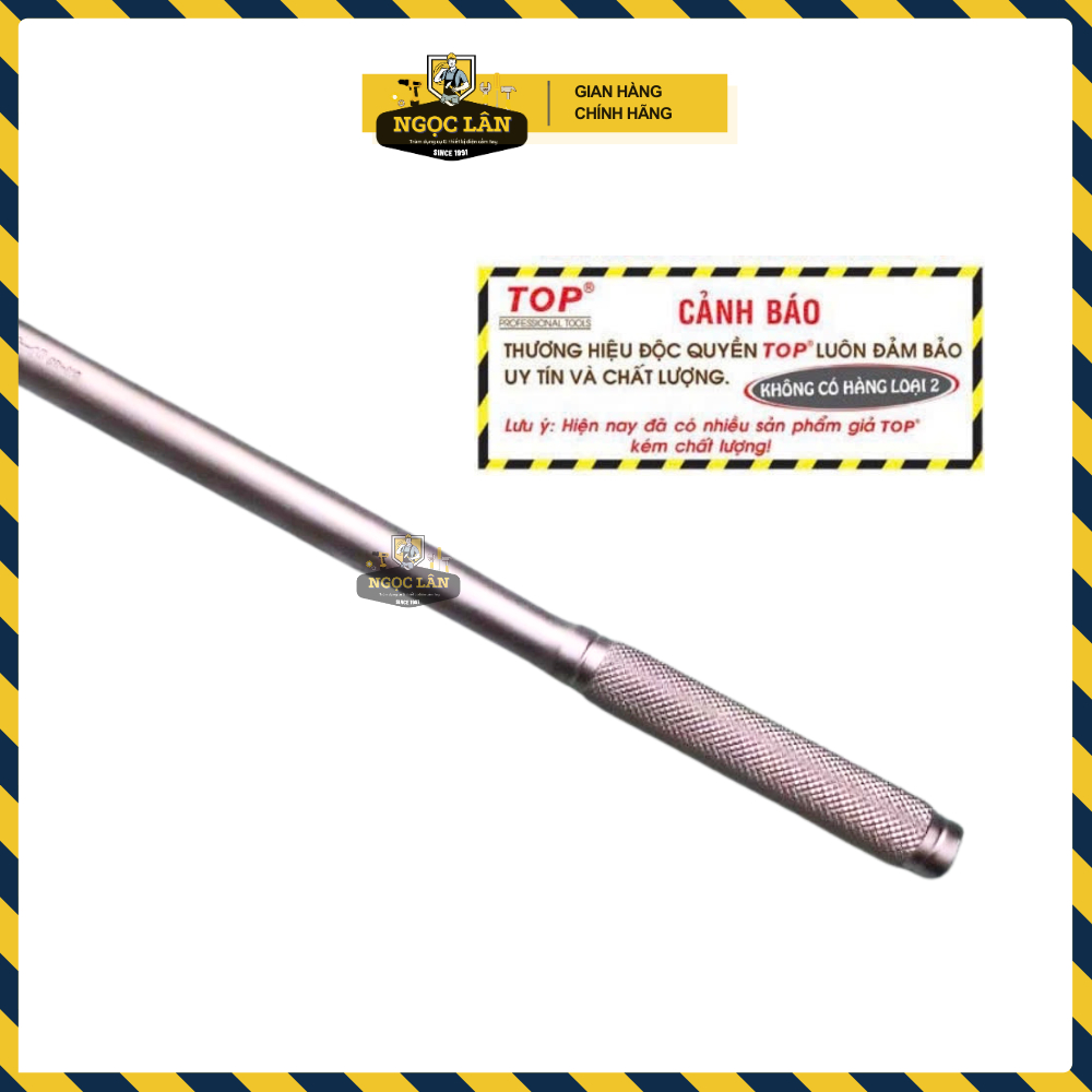 [Chính hãng TOP] Cần siết đầu lắt léo TOP 1/2 inch dài 12" (300mm), 18" (450mm) anh em thợ tin dùng