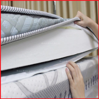 Đệm bông tinh khiết sông hồng thế hệ 3 siêu nẩy - 2 mảnh mảnh được cải tiến thêm lớp Foam cao cấp