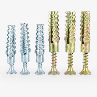 (Thép mạ) Tắc kê nở bằng sắt, chống bung, rơi, dùng cho Tường Gạch, Gỗ, Xi Măng