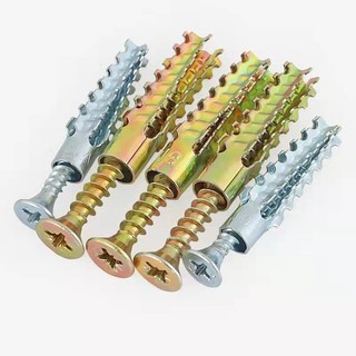 (Thép mạ) Tắc kê nở bằng sắt, chống bung, rơi, dùng cho Tường Gạch, Gỗ, Xi Măng