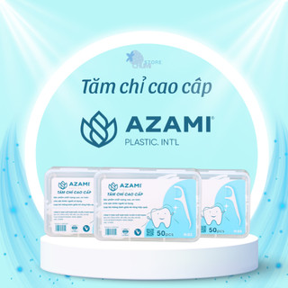 {Chính hãng} 12 Hộp 600 chiếc Tăm chỉ cao cấp AZAMI made in VIETNAM Tamnhakhoa