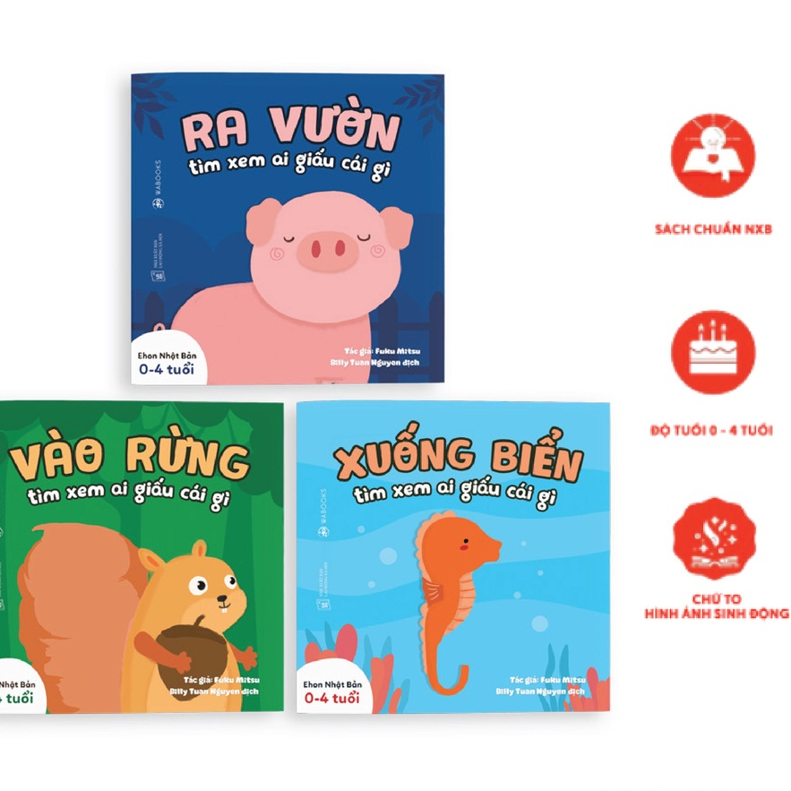 Ảnh Sách - Bộ Ehon được yêu thích nhất cho bé 0-6 tuổi 3