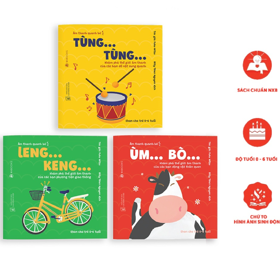 Ảnh Sách - Bộ Ehon được yêu thích nhất cho bé 0-6 tuổi 4