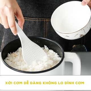 Muôi Xới Cơm Chống Dính Nhựa Việt Nhật, Thìa Môi Cơm Chịu Nhiệt Cao Cấp An Toàn 2854