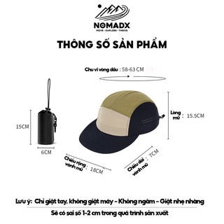 Mũ nón cắm trại camping dã ngoại ngoài trời chạy bộ, leo núi, chạy Trail Trekking Hiking siêu nhẹ nhanh khô chống tia UV