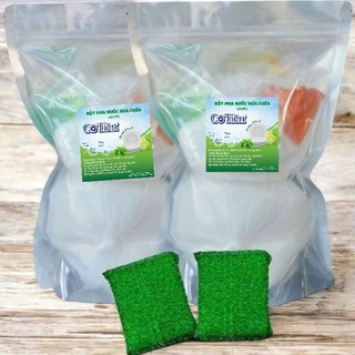 Combo pha 20 lít rửa chén ( 2 sét 10 lít), tặng 2 miếng cước rửa chén