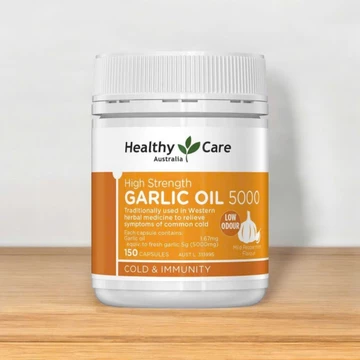 Viên Tinh Dầu Tỏi Healthy Care 150 Viên Sản Phẩm Cao Cấp Hỗ Trợ Hệ Tim Mạch