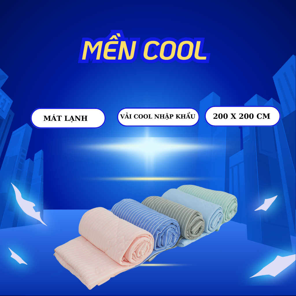 Ảnh Chăn ( mền) Cool Edena - Vải nhập khẩu tự nhiên 100% có mùi thơm, siêu mát 2