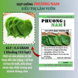 0.5 Gram - Hạt Giống Rau Thơm Mè  ( Hàn Quốc) F1 Phương Nam
