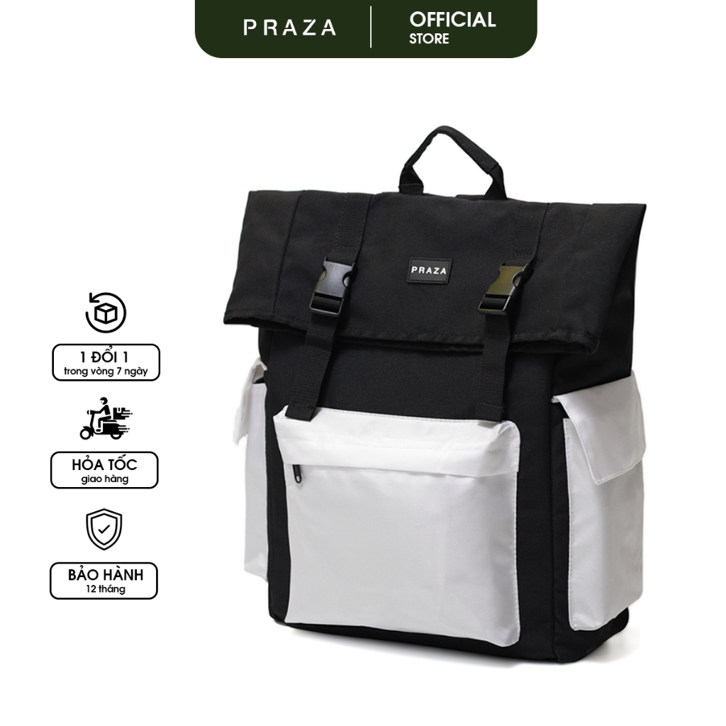 Ảnh Balo Unisex Trượt Nước Cao Cấp Có Ngăn Đựng Laptop 15.6 inch - BL197 2