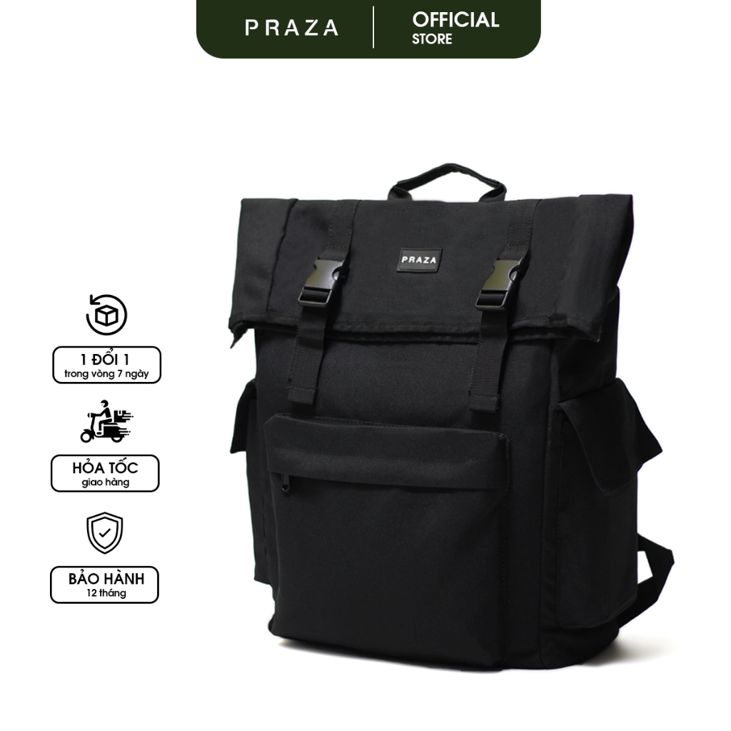 Ảnh Balo Unisex Trượt Nước Cao Cấp Có Ngăn Đựng Laptop 15.6 inch - BL197 1