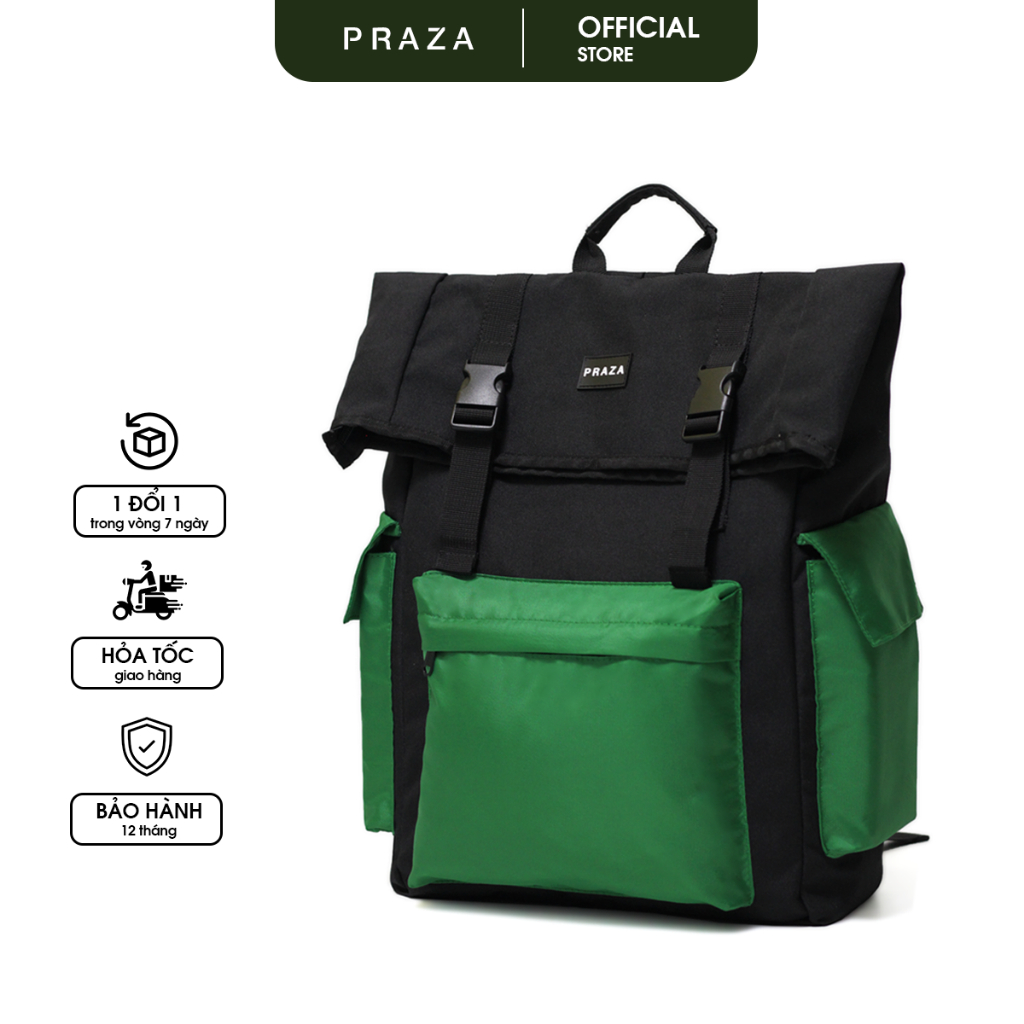 Ảnh Balo Unisex Trượt Nước Cao Cấp Có Ngăn Đựng Laptop 15.6 inch - BL197 3