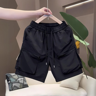 Quần short nam chất gió thể thao túi hộp trẻ trung năng động, quần đùi nam basic phong cách Hàn Quốc