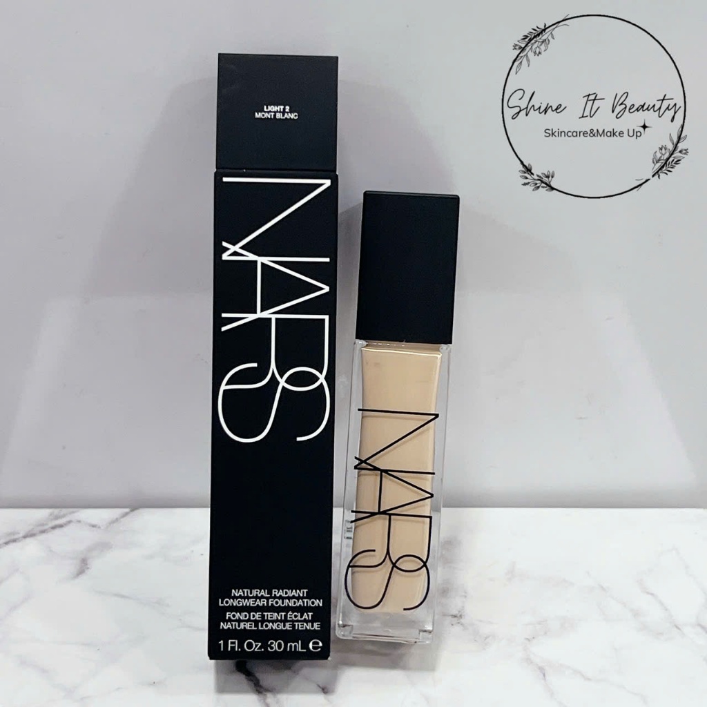 NARS - KEM NỀN NARS NATURAL RADIANT LONGWEAR FOUNDATION 30ml | Shopee ...